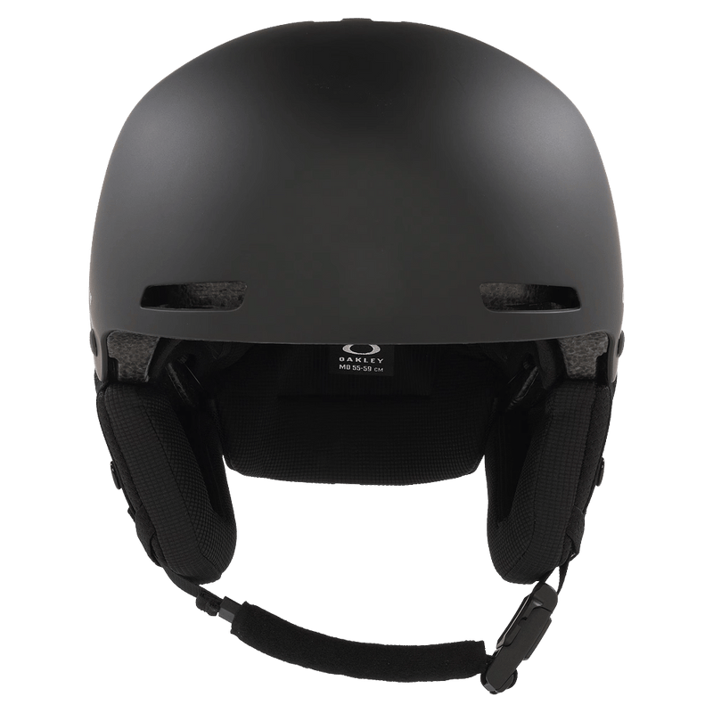 Front view of the Oakley MOD1 PRO Blackout Helmet,  26/27 Kids's model