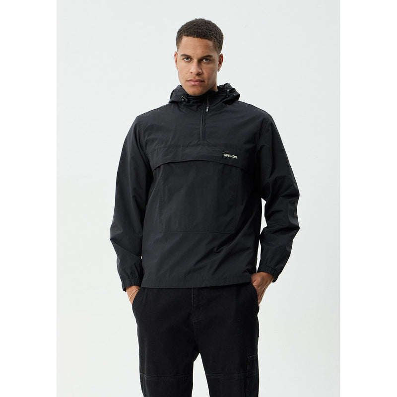 Afends System Water Resistant Spray Anorak Jacket