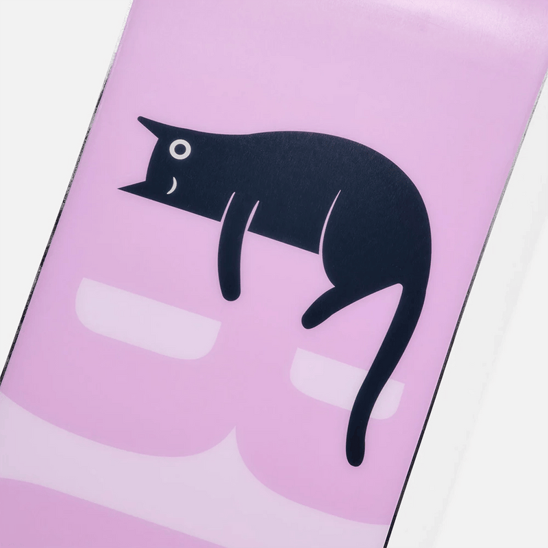 Base view of the Burton Yeasayer Paws Snowboard,  26/27 women's model