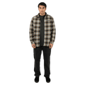 Full-body view of the St Goliath Floyd Shaket in Multicoloured colourway, men's model
