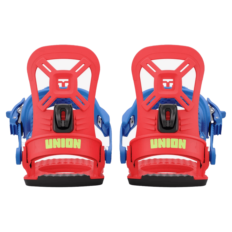 Union Cadet Mini Snowboard Bindings - Kids Red