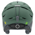 Back view of the Smith Liberty Mips Helmet in Matte Cactus colourway, unisex's model