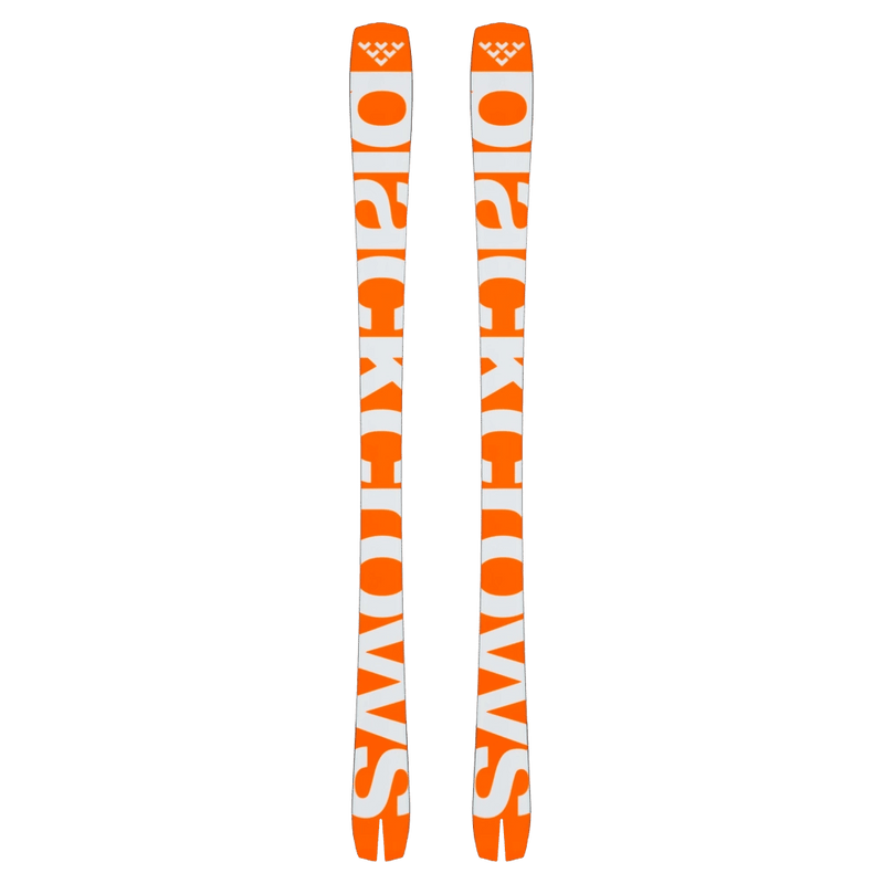 Base view of the BlackCrows MIRUS COR Skis,  26/27 unisex's model