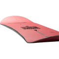 Camber view of the Burton FB2W Red Tomato Snowboard,  26/27 unisex's model