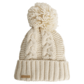 Front view of the Billabong Cozy Up Beanie - Womens in White Cap
