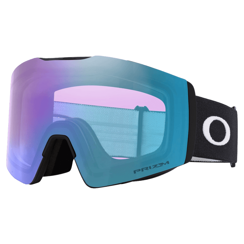 Main view of the Oakley Fall Line XL Goggles in Matte Black, Prizm Iced lens, unisex model