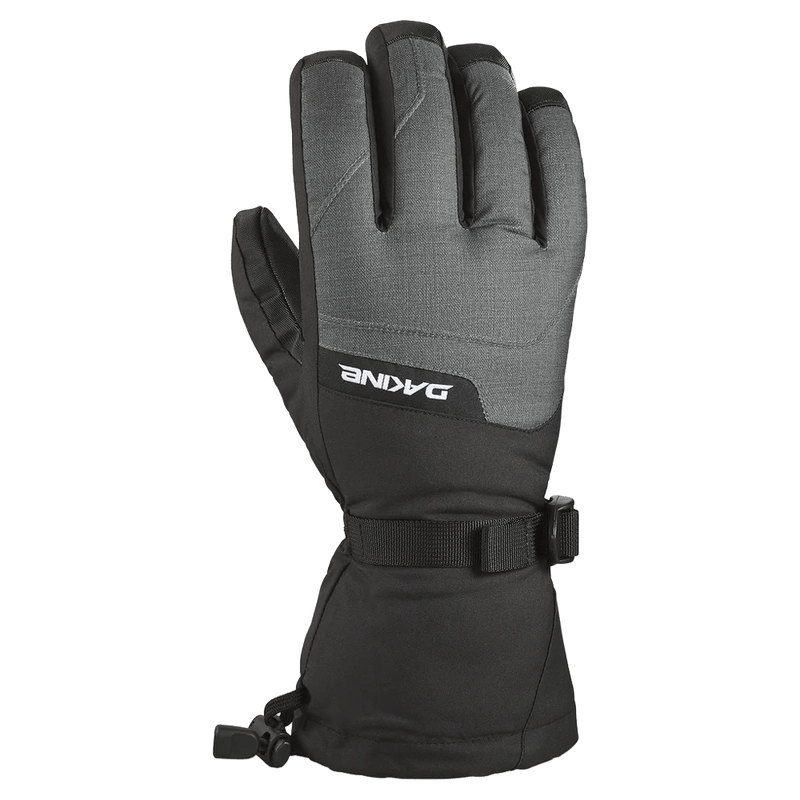 Main view of the Dakine Blazer Gloves in Carbon colourway, mens/unisex's model