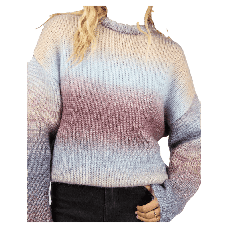 Fray Knit Jumper - Womens