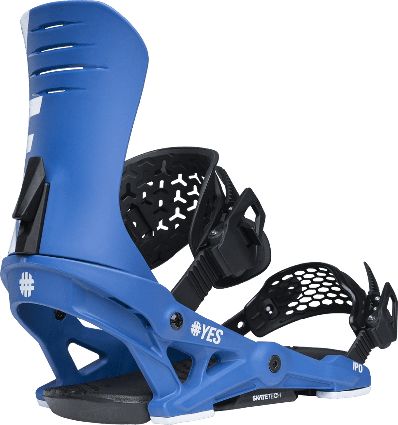 Yes IPO Snowboard Bindings blue