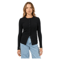Button Up Long Sleeve Tee - Womens