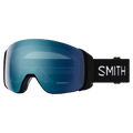 Main view of the Smith 4D MAG Goggles in Black, Everyday Blue Mirror lens, unisex model