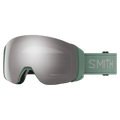 Main view of the Smith 4D MAG Goggles in Cactus, Sun Platinum Mirrro lens, unisex model