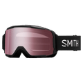 Main view of the Smith Daredavil Goggles in Black, Ignitor Mirror lens, kids model
