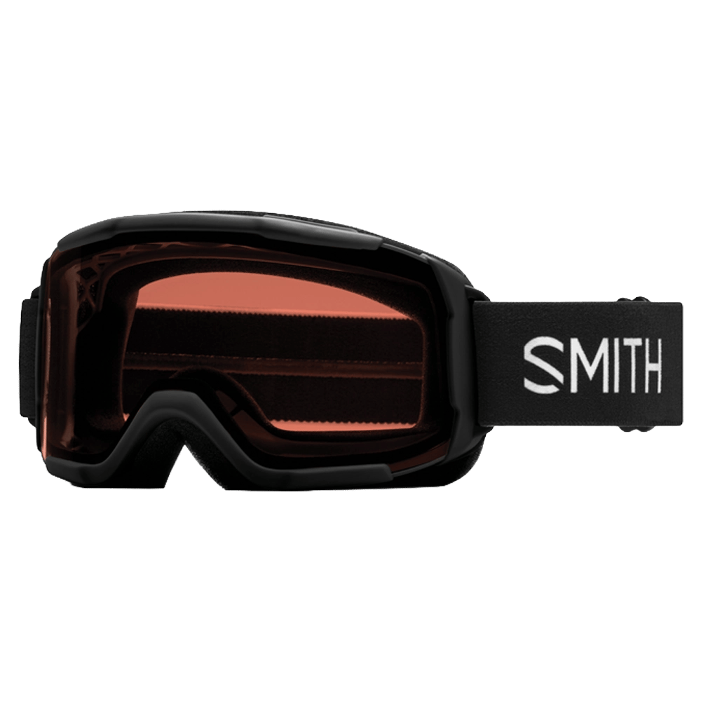 Main view of the Smith Daredavil Goggles in Black, RC36 lens, kids model