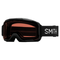 Main view of the Smith Daredavil Goggles in Black, RC36 lens, kids model