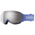 Main view of the Smith IO Mag S Goggles in Stevie Shao Artist Series, ChromaPop Sun Platinum Mirror lens, unisex model