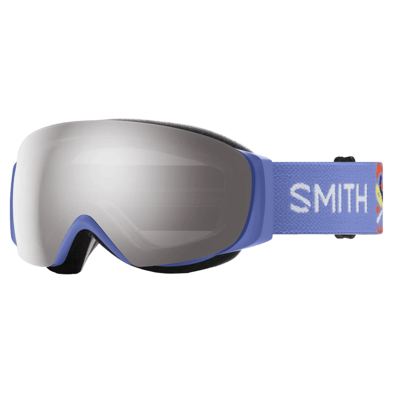 Main view of the Smith IO Mag S Goggles in Stevie Shao Artist Series, ChromaPop Sun Platinum Mirror lens, unisex model