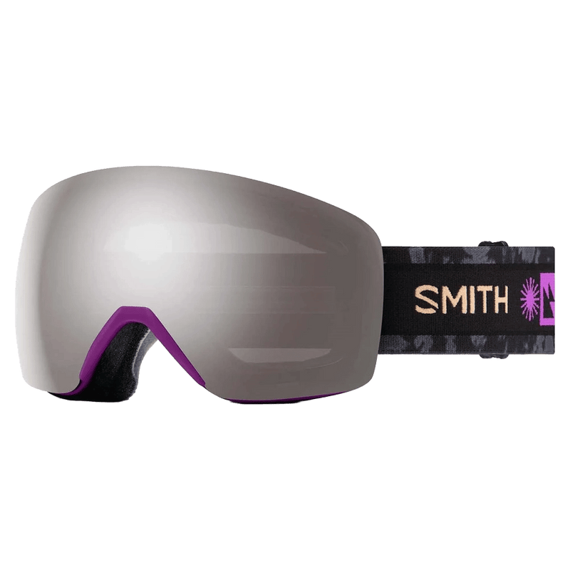 Main view of the Smith Skyline Goggle, vivid violet