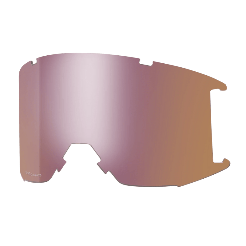 Main view of the Smith Squad Replacement Lens, ChromaPop Everyday Rose Gold Mirror