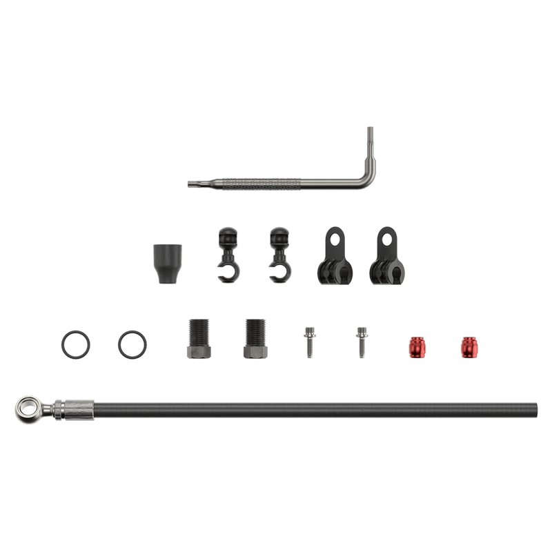 Main view of the SRAM Disc Brake Hydraulic Hose Kit - Silver Banjo