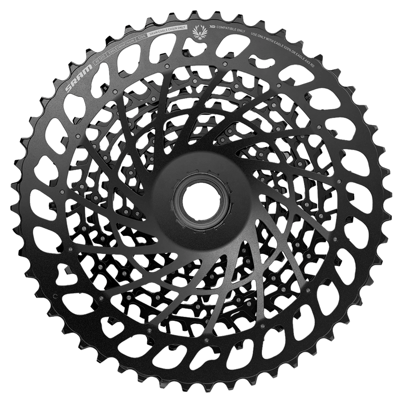 Back view of the SRAM GX Eagle XG-1275 12 Speed Cassette
