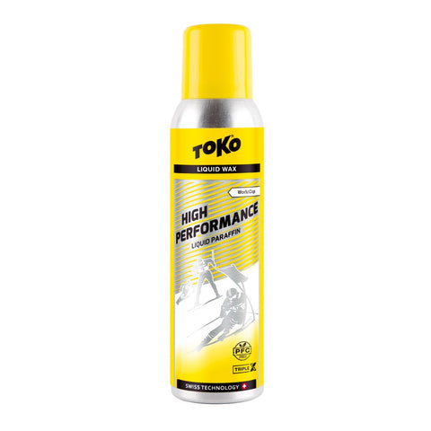 スキー TOKO HIGH PERFORMANCE LIQUID WAX 125ml Toko High Performance Liquid Paraffin Wax | Rhythm Snowsports.