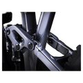 2023 Trek Fuel EX 8 Gen 6 mountain bike with a grey to black gradient frame, full suspension, and knobby tires.