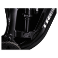 2023 Trek Fuel EX 8 Gen 6 mountain bike with a grey to black gradient frame, full suspension, and knobby tires.