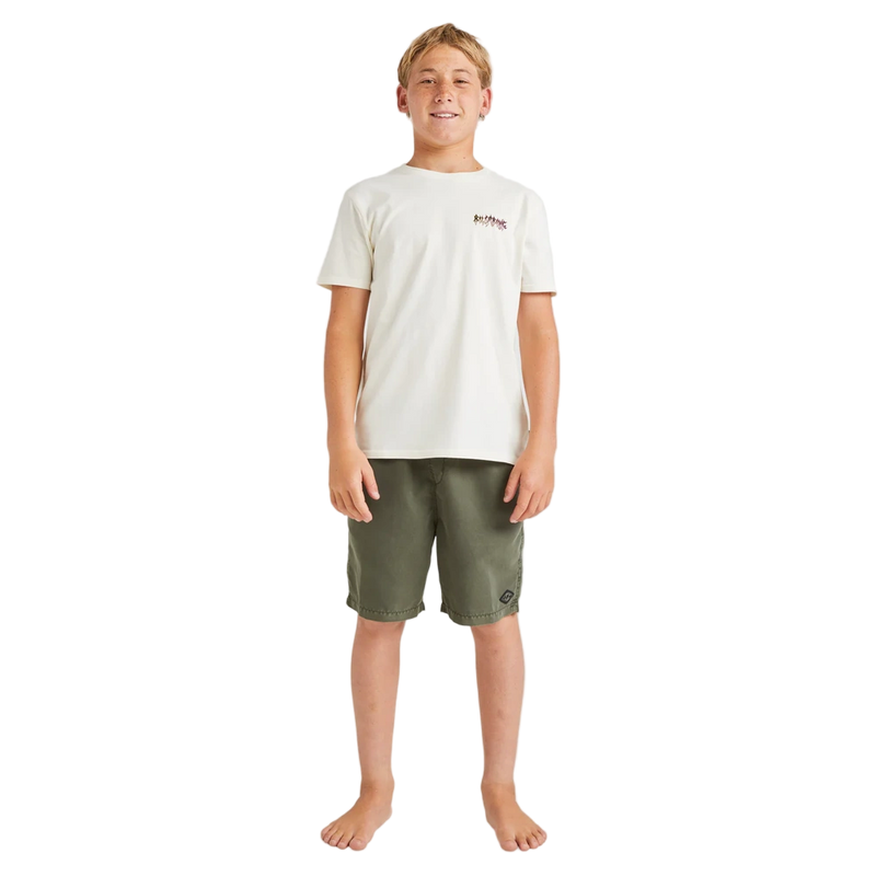 Green Billabong Kids shorts 