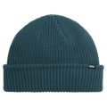 Front view of Vans Core Basic Cuff Beanie in colour Mistic Moss.