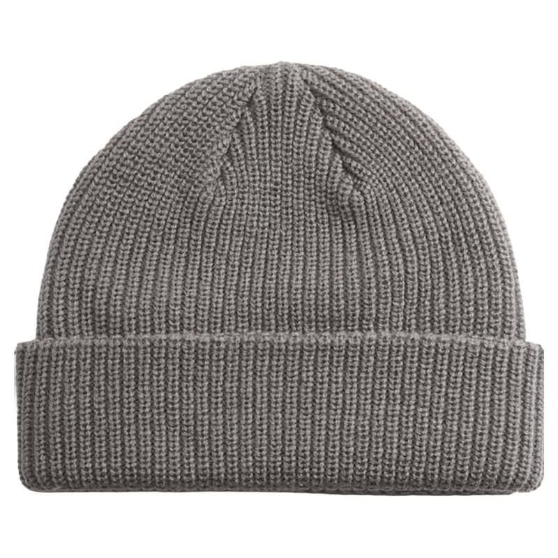 Back view of Vans Core Basic Cuff Beanie in colour Heather Grey.