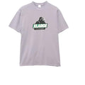 Light purple short-sleeve t-shirt with a central gorilla graphic and green XLARGE CLOTHING logo.