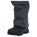 Gaiter view of the XTM Glide II Ski Pants in Magnet colourway, men's model