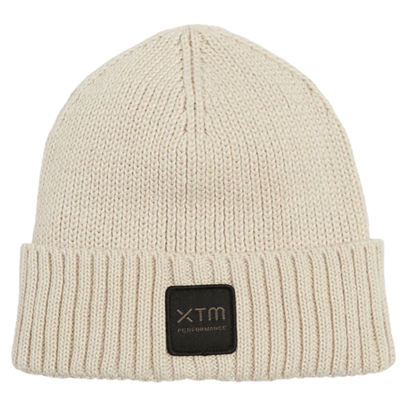 Main view of the XTM Hangout Beanie, kids model, natural colour.