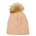 Main view of the XTM Shea Beanie in Rose colourway, unisex's model