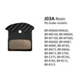 Bike Resin Pad w/ Fin & Spring BR-M9000