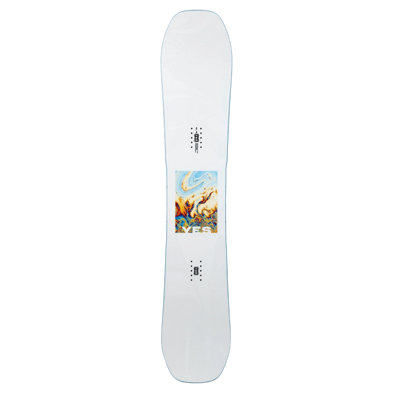 Top view of the YES 2027 All In Directional Twin Snowboards,  26/27 's model