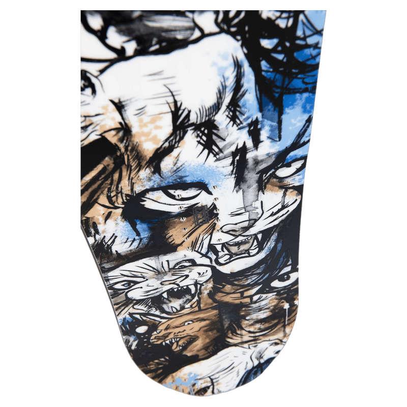 Graphic view of the YES 2027 Pick Your Line Directional Snowboards,  26/27 's model