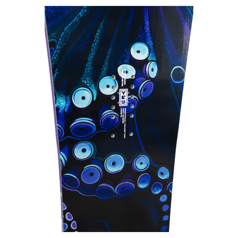 Graphic view of the YES 2027 Standard Pro Directional Twin Snowboards,  26/27 's model