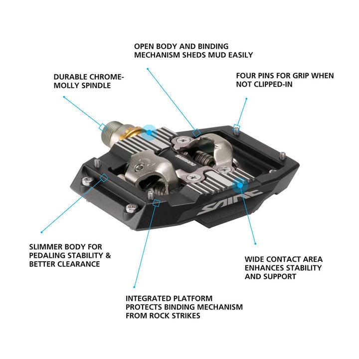 Saint Downhill/Enduro SPD Bike Pedals