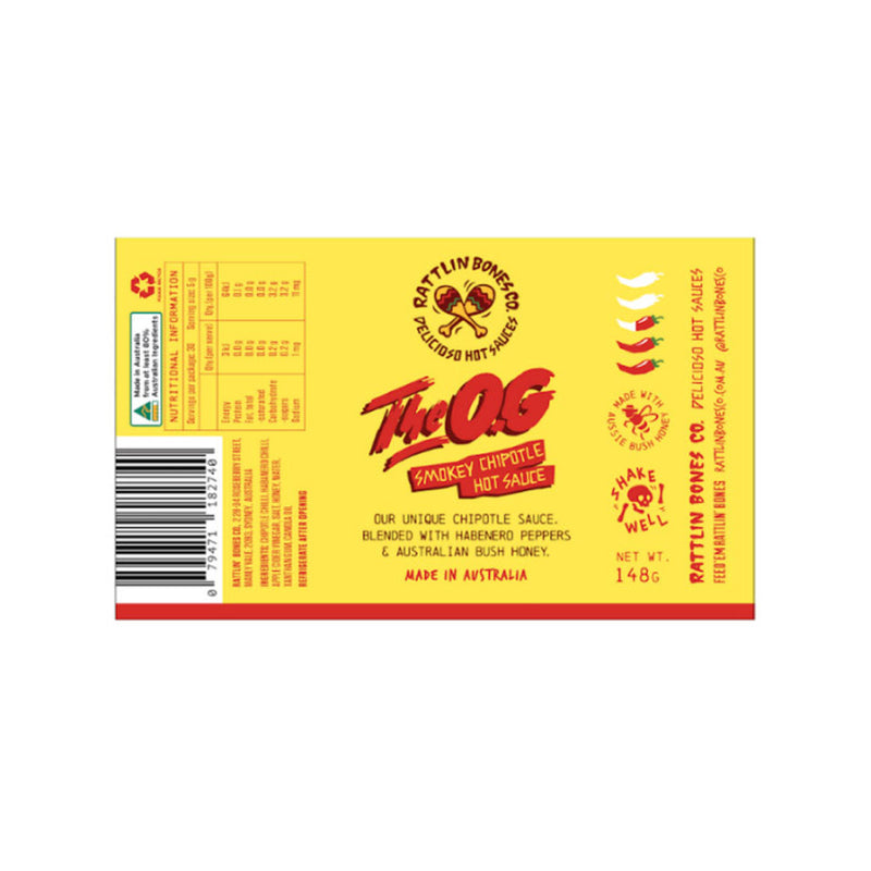 Rhythm Snowsports The O.G Smokey Chipotle Hot Sauce