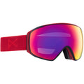 Anon MS4 toric goggle in red with Perceive Sunny Red lens 