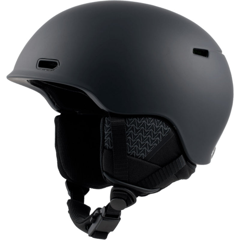 Anon Oslo snow Helmet in Black featuring Wavecell protection, BOA Fit system and the Fitlock Magnetic buckle