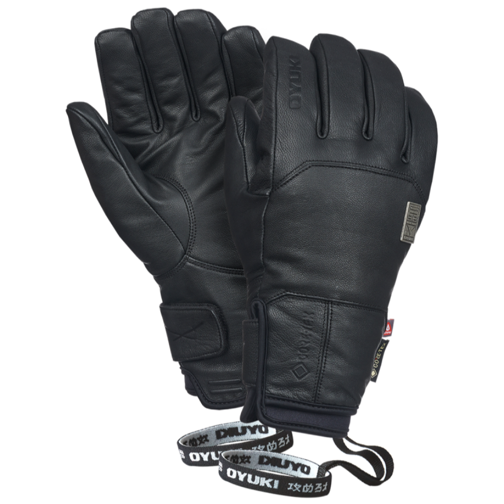Pair of Oyuki 2025 Sencho Gloves  for men in True Black