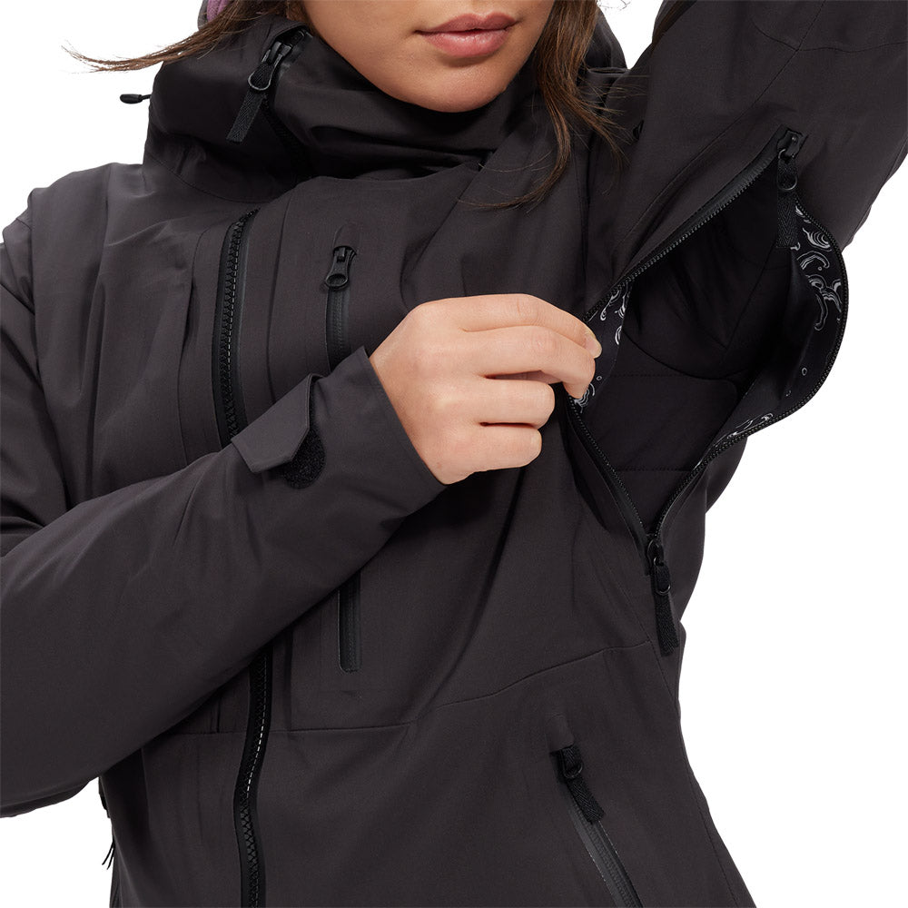Oyuki Nimi Yama Pro 3L Ski Jacket Womens Rhythm Snowsports