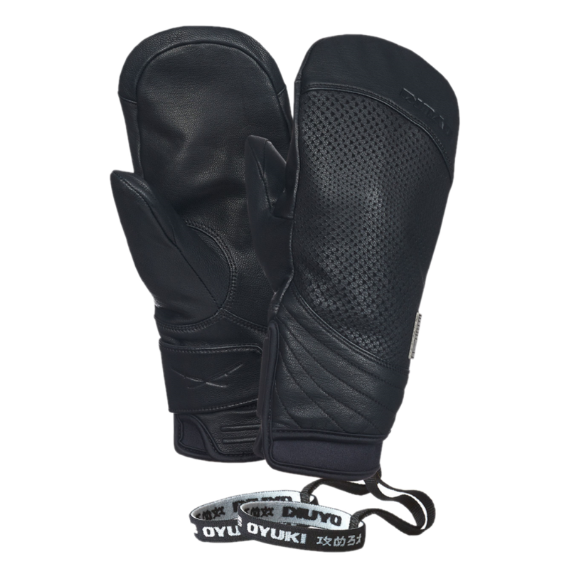 Main view of Oyuki Chika Gloves for Women in True Black