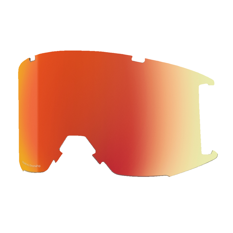 Red mirror replacement lens for Smith Squad goggles